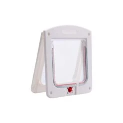 For Freedom Pet Designed White Cat Accesses Dog Large Medium Wall To Small And Convenience Doors Easy And Independence Doors Install Pet Supplies Pet Supplies For Cats Collars