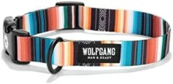 Wolfgang Premium Adjustable Dog Training Collar, Made In USA, Quetzal Print, Large (1 Inch X 18-26 Inch) -Zoomie Shop 310UMeEj9yL. AC
