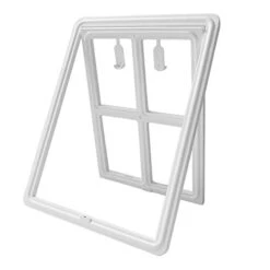 Pet Dog Door, Cat Door For Screen Door, Magnetic Locking Safe Flap, Plastic Pet Dog Puppy Cat Door For Screen Window Gate (Color : White, Size : 45.2 X 35cm) 14 Pet Dog Door, Cat Door For Screen Door, Magnetic Locking Safe Flap, Plastic Pet Dog Puppy Cat Door For Screen Window Gate (Color : White, Size : 45.2 X 35cm) -Zoomie Shop 3134wIIqxfL