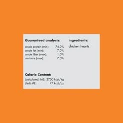 Smallbatch Pets Premium Freeze-Dried Chicken Heart Treats For Dogs And Cats, 3.5 Oz, Made And Sourced In The USA, Single Ingredient, Humanely Raise Meat, No Preservatives Or Anything Artificial Ever -Zoomie Shop 318BsWexmUL