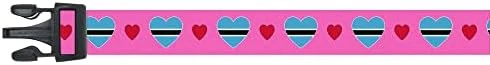 Dog Collar | I Love Botswana | Hearts | Great For National Holidays, Special Events, Festivals, Parades | Made In USA | XSmall Small Medium Large XLarge 6 Dog Collar | I Love Botswana | Hearts | Great For National Holidays, Special Events, Festivals, Parades | Made In USA | XSmall Small Medium Large XLarge - Image 6