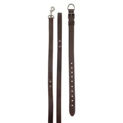 Taco Dog, 2 Pack Pet Combo Handmade From Full Grain Leather - Pet Essentials, Includes Adjustable Collar And Leash, Great Gift For Dog Lovers - Puppy, Small, Medium, Large Dogs - Bourbon Brown -Zoomie Shop 31DDCJeqeeL