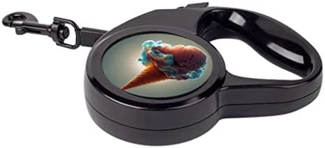 GENERIC Ice Cream Design Retractable Pet Leash - Food Leash - Graphic Dog Leash - 197 Inches 3 GENERIC Ice Cream Design Retractable Pet Leash - Food Leash - Graphic Dog Leash - 197 Inches - Image 3
