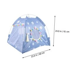 Pet Tent Small Animal Playpen Tent For Outdoor Indoor Tent For Dog Folding Tent Cat Bed House Dog Cozy Cave Pet Supplies Pet House Cat Nest Puppy Glass Fiber Food -Zoomie Shop 31IGAM4u8WL