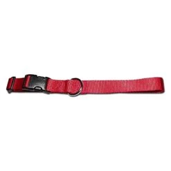 OmniPet Kwik Klip Adjustable Dog Collar Large Red