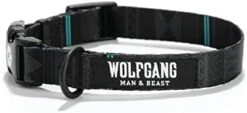 Wolfgang Premium Adjustable Dog Training Collar, Made In USA, Quetzal Print, Large (1 Inch X 18-26 Inch) -Zoomie Shop 31NxRVeVKEL. AC