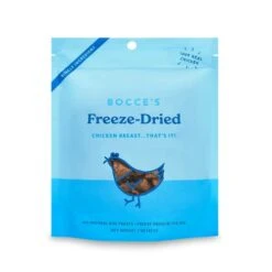 Bocce’s Bakery Freeze Dried Chicken Breast Treats For Dogs - All-Natural, Freeze-Dried Treats Made With One Ingredient, Made In The USA, 3 Oz