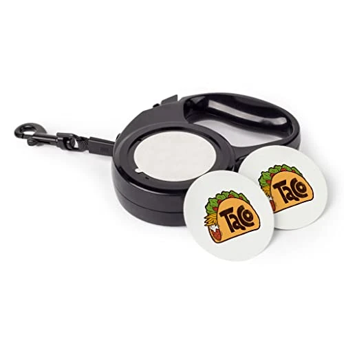 GENERIC Taco Retractable Pet Leash - Food Print Leash - Printed Dog Leash (197 Inches) 2 GENERIC Taco Retractable Pet Leash - Food Print Leash - Printed Dog Leash (197 Inches) - Image 2