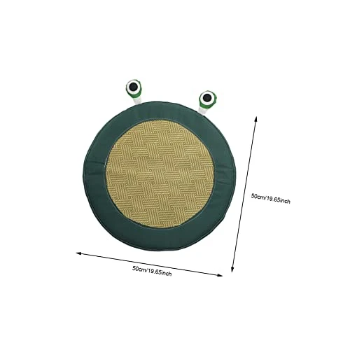 BCOATH Floor Dogs Straw Summer Kitten House Home Animal Area Cushion For Pet Sleeping Cat Cooling Breathable Puppy Pig Rug Indoor Rattan Tear- Pad Grass Tear-Resistant Bed Rest Pet Mat 5 BCOATH Floor Dogs Straw Summer Kitten House Home Animal Area Cushion For Pet Sleeping Cat Cooling Breathable Puppy Pig Rug Indoor Rattan Tear- Pad Grass Tear-Resistant Bed Rest Pet Mat - Image 5