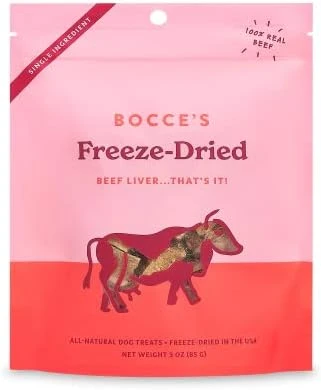 Bocce’s Bakery Freeze Dried Chicken Breast Treats For Dogs - All-Natural, Freeze-Dried Treats Made With One Ingredient, Made In The USA, 3 Oz 5 Bocce’s Bakery Freeze Dried Chicken Breast Treats For Dogs - All-Natural, Freeze-Dried Treats Made With One Ingredient, Made In The USA, 3 Oz - Image 5