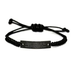 GENERIC Special Alaskan Malamute Dog Black Rope Bracelet, Proud Parent Of An Alaskan Malamute, Cheap Gifts For Pet Lovers, Dog Toys, Dog Treats, Dog Food, Dog Beds, Dog Houses, Dog Collars,