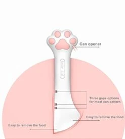 Jingmezhi Pet Dog Cat Paw Design Silicone Mini Spatula Scooping Can Food Opener (1 White+ 1 Gray) 11 Jingmezhi Pet Dog Cat Paw Design Silicone Mini Spatula Scooping Can Food Opener (1 White+ 1 Gray) -Zoomie Shop 31iWfRXCDzL