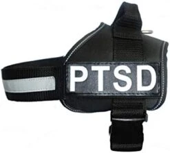 Doggie Stylz Service Dog Harness Vest Comes With 2 Reflective PTSD Removable Patches. Please Measure Dog Before Ordering… -Zoomie Shop 31jYMePgjL. AC 1
