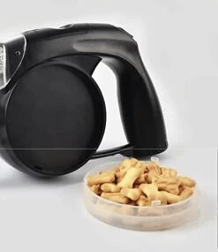 GENERIC Dog Leash Set, New 2023 5-in-1 Retractable Dog Leash With LED Light With Electronic Watch & Poop Bag Box & Food Box & Water Bowl. -Zoomie Shop 31nUTeL7hZL