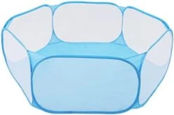 Small Pet Playpen Interactive Portable Foldable Small Pet Cage Tent Heavy Duty Pet Cage Tent Blue 13 Small Pet Playpen Interactive Portable Foldable Small Pet Cage Tent Heavy Duty Pet Cage Tent Blue -Zoomie Shop 31r1YW73AzL. AC