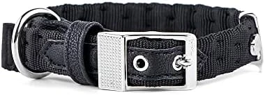 MyFamily Adjustable Dog Collar In Nylon Made In Italy, White Bronze Metallic Finish, Comfortable And Durable, Handmade, Milan Collection 8 MyFamily Adjustable Dog Collar In Nylon Made In Italy, White Bronze Metallic Finish, Comfortable And Durable, Handmade, Milan Collection - Image 8