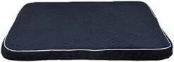 SHRADS Canvas Pet Dog Bed Mat Thin Washable Dog Crate Mattress Non Slip Memory Foam Orthopedic Dog Bed (X-Large,Blue) -Zoomie Shop 31vIFuoHhEL. AC 2
