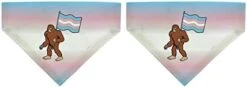 Trans Flag Gifts T-Rex Trans Flag Pet Collar Scarf Bib For Medium To Larger Dogs -Zoomie Shop 31zG5iuUCuL. AC