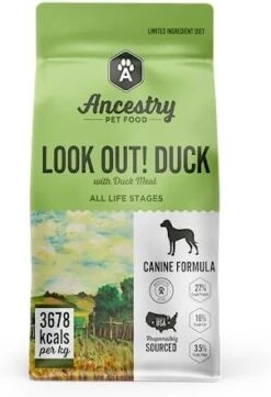 Ancestry Dog Food, Chicken Meal & Brown Rice Formula, Crude Protein, Fiber & Fat With Added Vitamins, For All Life Stages, Dry Dog Food, Improve Gut Health, Digestive & Immune Support (4 Lb. Bag) -Zoomie Shop 41 1qgC7ILL. AC 1