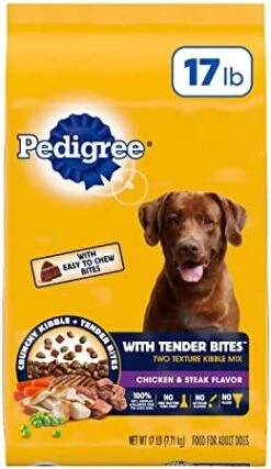 Pedigree Complete Nutrition Adult Dry Dog Food Roasted Chicken, Rice & Vegetable Flavor Dog Kibble, 18 Lb. Bag 25 Pedigree Complete Nutrition Adult Dry Dog Food Roasted Chicken, Rice & Vegetable Flavor Dog Kibble, 18 Lb. Bag -Zoomie Shop 41 6Xo4InaL. AC