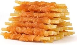 MON2SUN Rawhide Free Dog Treats Chicken Wrapped Cod Sticks For Small Dogs Soft Training Snacks 14.11oz -Zoomie Shop 4106S31m6uL. AC