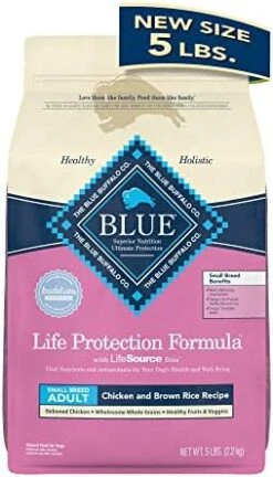 Blue Buffalo Small Breed Dog Food, Life Protection Formula, Natural Chicken & Brown Rice Flavor, Adult Dry Dog Food, 15 Lb Bag 16 Blue Buffalo Small Breed Dog Food, Life Protection Formula, Natural Chicken & Brown Rice Flavor, Adult Dry Dog Food, 15 Lb Bag -Zoomie Shop 410T2kNotHL. AC