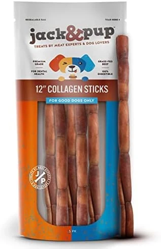 Jack&Pup Thin Dog Bully Sticks Odor Free, Bully Sticks For Dogs, Healthy Dog Treats Bully Sticks For Small Dogs, Beef Dog Chews, Pizzle Chew Sticks For Dogs (12-Inch Thin Bully Stick, 12 Pack) 9 Jack&Pup Thin Dog Bully Sticks Odor Free, Bully Sticks For Dogs, Healthy Dog Treats Bully Sticks For Small Dogs, Beef Dog Chews, Pizzle Chew Sticks For Dogs (12-Inch Thin Bully Stick, 12 Pack) - Image 9