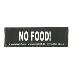 JULIUS K-9 162LR-K-03182, Original Interchangeable Patches For Powerharness, Size: Small, Reflective, Phosphoresct, 1 Pair, NO Food!