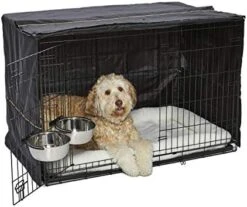 MidWest Homes For Pets ICrate Dog Crate Starter Kit | 24-Inch Dog Crate Kit Ideal For Small Dog Breeds (weighing 13 - 25 Pounds) || Includes Dog Crate, Pet Bed, 2 Dog Bowls & Dog Crate Cover (Blue) 20 MidWest Homes For Pets ICrate Dog Crate Starter Kit | 24-Inch Dog Crate Kit Ideal For Small Dog Breeds (weighing 13 - 25 Pounds) || Includes Dog Crate, Pet Bed, 2 Dog Bowls & Dog Crate Cover (Blue) -Zoomie Shop 411XP8fSMVL. AC