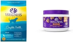 Wellness Complete Health Dry Dog Food With Grains, Made In USA With Real Meat & Natural Ingredients, All Breeds, Adult Dogs (Lamb & Barley, 30-lb) – With Nutrients For Immune, Skin, & Coat Support 28 Wellness Complete Health Dry Dog Food With Grains, Made In USA With Real Meat & Natural Ingredients, All Breeds, Adult Dogs (Lamb & Barley, 30-lb) – With Nutrients For Immune, Skin, & Coat Support -Zoomie Shop 412YytASCZL. AC