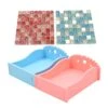 Practical Mat 2pcs Summer Dog Bed Summer Items Summer Sleeping Mat Accessories For Small Animal Bed Radiating Plate Crystal Cushion Dog Pad Cooling Pad Blue