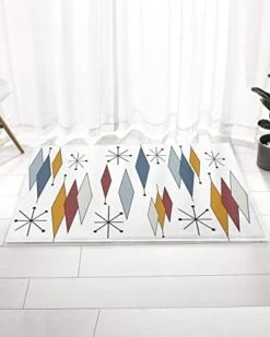 Bathroom Rugs Door Mat Farmhouse Wood Grain Dog Paw Wipe Your Paws Soft Plush Front Door Mat Non-Slip Washable Indoor Door Mats For Entryway, Highly Absorbent Rug For Tub Shower 16x24 Inch -Zoomie Shop 4139V1GOd4L. AC 1