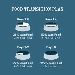 Amazon Brand - Wag Stew Canned Dog Food, Beef & Vegetable Recipe, 13.2 Oz Can (Pack Of 12) -Zoomie Shop 413TTMRrkML