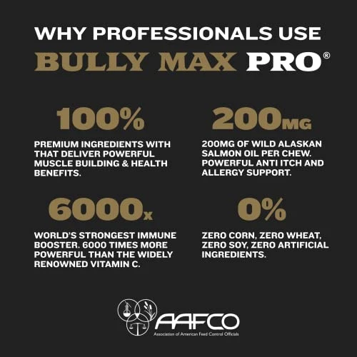 Bully Max 2X Calorie Dry Dog And Puppy Food PRO Series, High Protein, Healthy Weight Gain And Muscle Mass For All Breeds | 600 Calories Per Cup | Slow-Cooked | Zero Recalls 4 Bully Max 2X Calorie Dry Dog And Puppy Food PRO Series, High Protein, Healthy Weight Gain And Muscle Mass For All Breeds | 600 Calories Per Cup | Slow-Cooked | Zero Recalls - Image 4