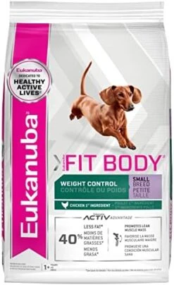 Eukanuba Fit Body Weight Control Small Breed Dry Dog Food, 4 Lb. Bag 13 Eukanuba Fit Body Weight Control Small Breed Dry Dog Food, 4 Lb. Bag -Zoomie Shop 4146I0HqbYL. AC 1