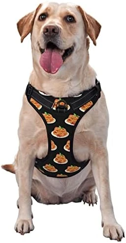 Dog Harness Leash Set Durable Oxford Breathable Reflective Puppy Harness Vest Spaghetti Italian Food For Walking Training Running, No Pull No Choke Pet Dog Harness 13 Dog Harness Leash Set Durable Oxford Breathable Reflective Puppy Harness Vest Spaghetti Italian Food For Walking Training Running, No Pull No Choke Pet Dog Harness - Image 13