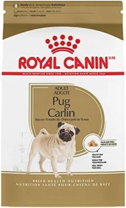 Royal Canin Pug Adult Breed Specific Dry Dog Food, 10 Lb Bag -Zoomie Shop 416YHh53BKL. AC