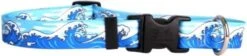 Mystic Waves Blue Dog Collar - Size Large 18" To 28" Long 27 Mystic Waves Blue Dog Collar - Size Large 18" To 28" Long -Zoomie Shop 416c3mx0GjL. AC