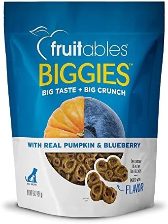 Fruitables Biggies Dog Biscuits – Crunchy Dog Biscuits Made With Pumpkin – Healthy Dog Treats Packed With – Free Of Wheat, Corn And Soy – Pumpkin & Blueberry – 16 Ounces 7 Fruitables Biggies Dog Biscuits – Crunchy Dog Biscuits Made With Pumpkin – Healthy Dog Treats Packed With – Free Of Wheat, Corn And Soy – Pumpkin & Blueberry – 16 Ounces - Image 7