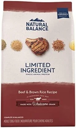 Natural Balance Limited Ingredient Adult Dry Dog Food With Healthy Grains, Lamb & Brown Rice Recipe, 12 Pound (Pack Of 1) 24 Natural Balance Limited Ingredient Adult Dry Dog Food With Healthy Grains, Lamb & Brown Rice Recipe, 12 Pound (Pack Of 1) -Zoomie Shop 416wG1Eot5L. AC