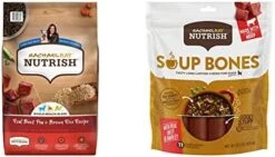 Rachael Ray Nutrish Premium Natural Dry Dog Food, Real Beef, Pea, & Brown Rice Recipe, 28 Pound Bag (Packaging May Vary) -Zoomie Shop 4170nMpJyNL. AC