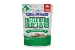 Nutri Bites (Value Pack) Beef Liver Pets Treats Freeze Dried Premium Quality Single Ingredients High Protein 17.6 OZ For Dogs And Cats