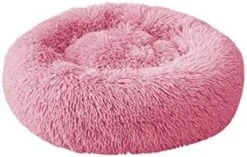 YangYan Super Soft Dog Bed Round Washable Long Plush Dog Kennel Cat House Velvet Mats Sofa For Dog Chihuahua Dog Basket Pet Bed (Color : Rainbow, Size : 70cm) -Zoomie Shop 417zaVuM6 L. AC 2