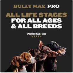 Bully Max 2X Calorie Dry Dog And Puppy Food PRO Series, High Protein, Healthy Weight Gain And Muscle Mass For All Breeds | 600 Calories Per Cup | Slow-Cooked | Zero Recalls 14 Bully Max 2X Calorie Dry Dog And Puppy Food PRO Series, High Protein, Healthy Weight Gain And Muscle Mass For All Breeds | 600 Calories Per Cup | Slow-Cooked | Zero Recalls -Zoomie Shop 418DbKh9eDL