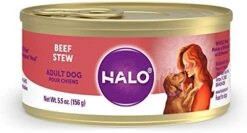 Halo Adult Wet Dog Food, Variety Pack, 13.2oz Can (Pack Of 6) -Zoomie Shop 418aujRFVHL. AC