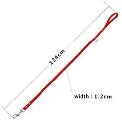 Kuntrona Small Dog Leash Soft Suede Leather Dog Leashes For Chihuahua Yorkishire Pug Small Dogs Cats Walking Leash Pink Black M -Zoomie Shop 418ioRsAksL