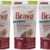 Bravo! 3 Pack Of Dry Roasted Beef Trachea, 8 Inches Each, Single-Ingredient Dog Chews, Made In The USA