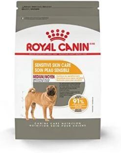 Royal Canin Small Sensitive Skin Care Dry Dog Food, 3 Lb Bag -Zoomie Shop 418rsQKxPhL. AC