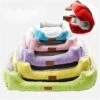 SENERY Winter Cute Pet Dog Bed Comfortable Soft Cotton Style Pet Nest Hand Wash Durable Cat Warm Kennel