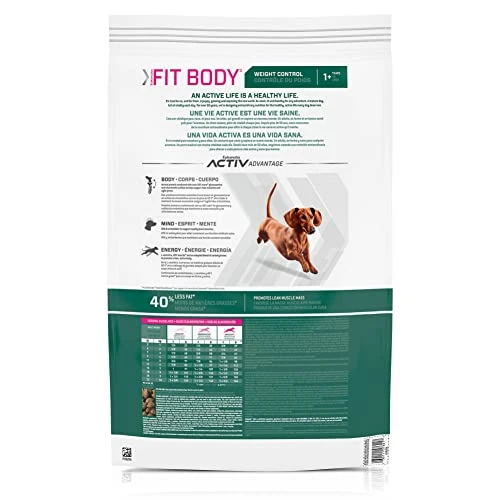 Eukanuba Fit Body Weight Control Small Breed Dry Dog Food, 4 Lb. Bag 3 Eukanuba Fit Body Weight Control Small Breed Dry Dog Food, 4 Lb. Bag - Image 3